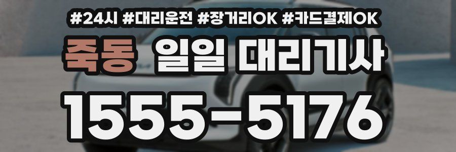 죽동 일일 대리기사