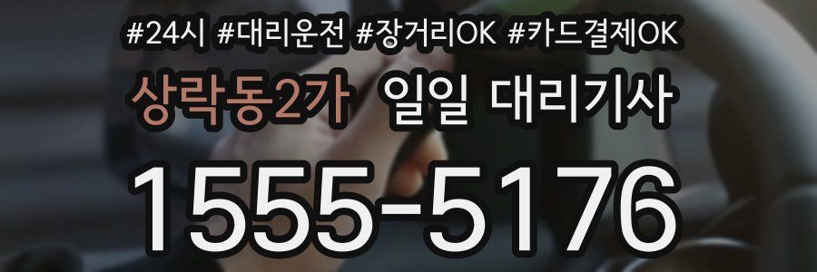 상락동2가 일일 대리기사