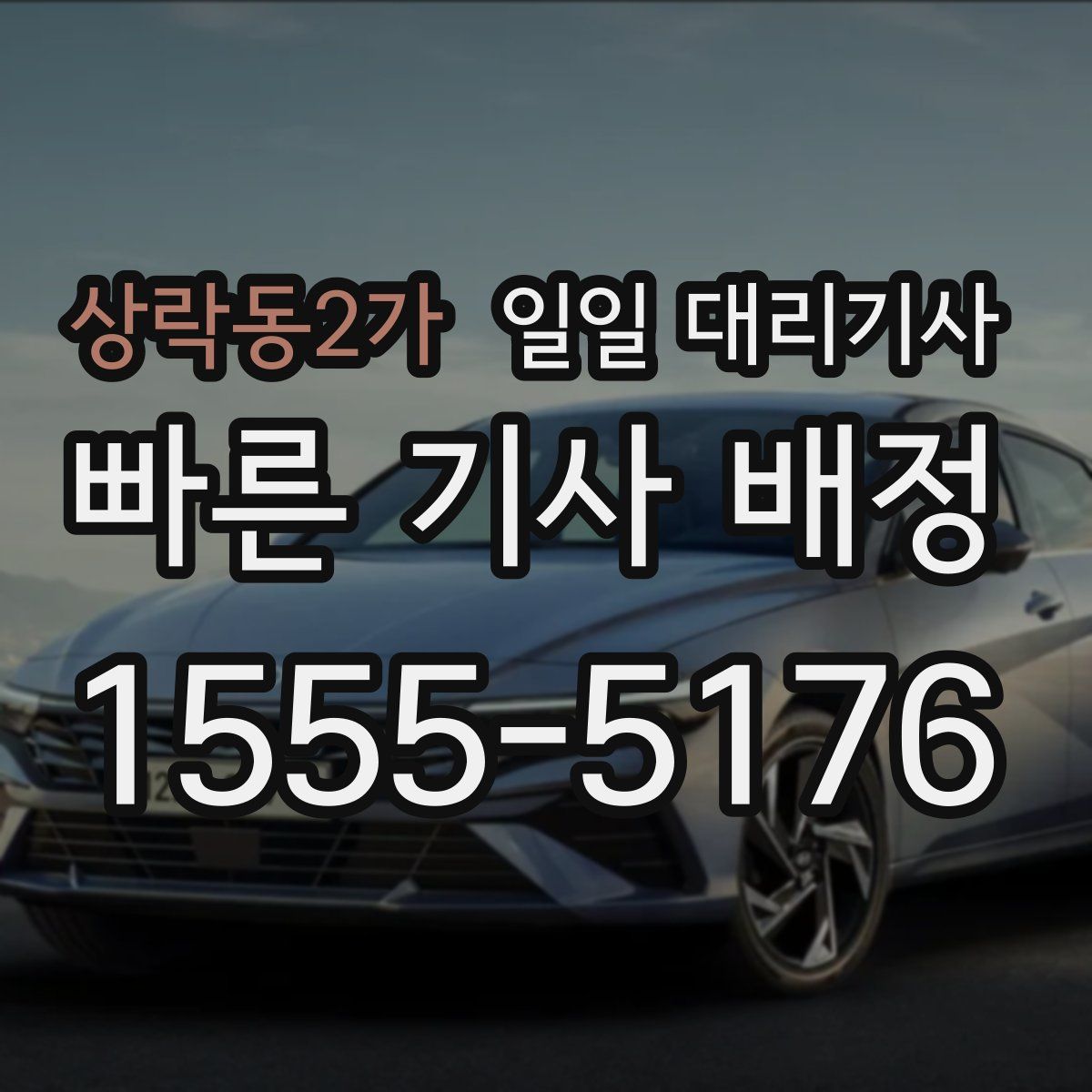 상락동2가 일일 대리기사