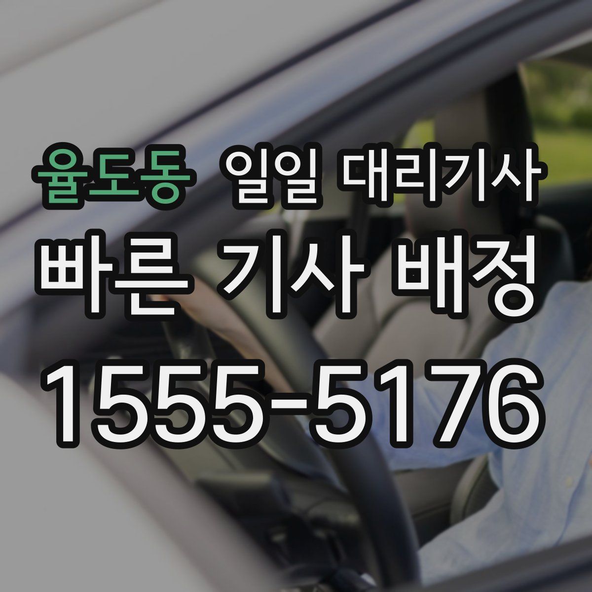 율도동 일일 대리기사