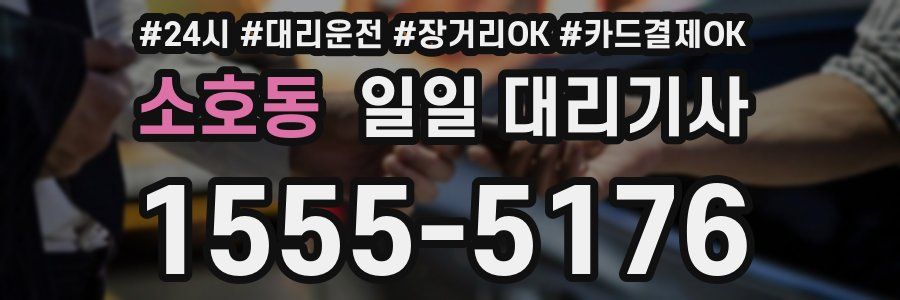 소호동 일일 대리기사
