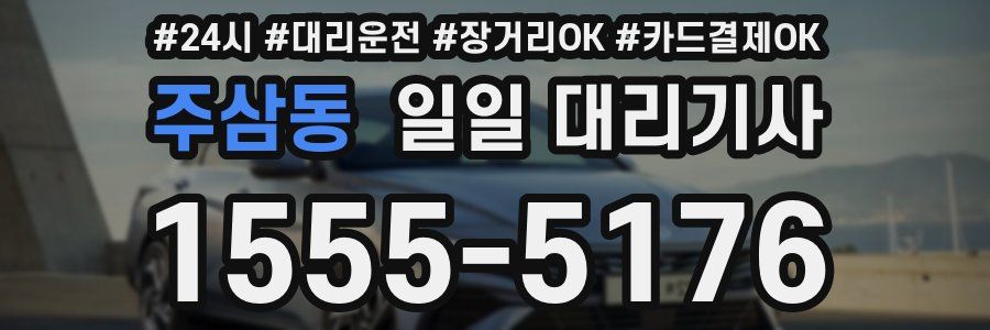 주삼동 일일 대리기사