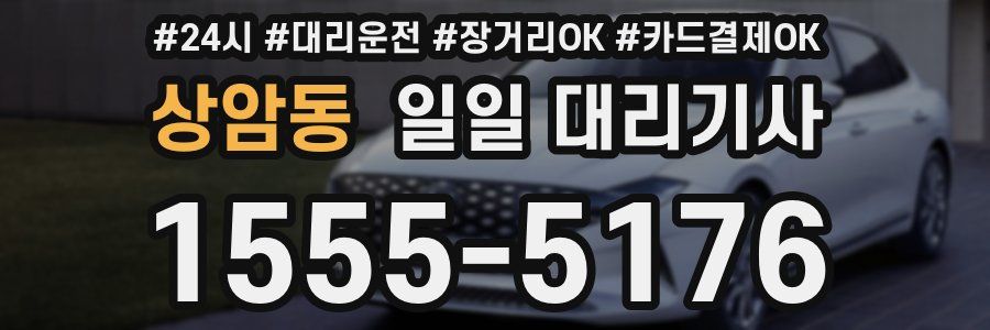 상암동 일일 대리기사