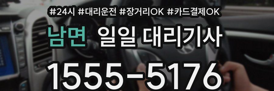 남면 일일 대리기사