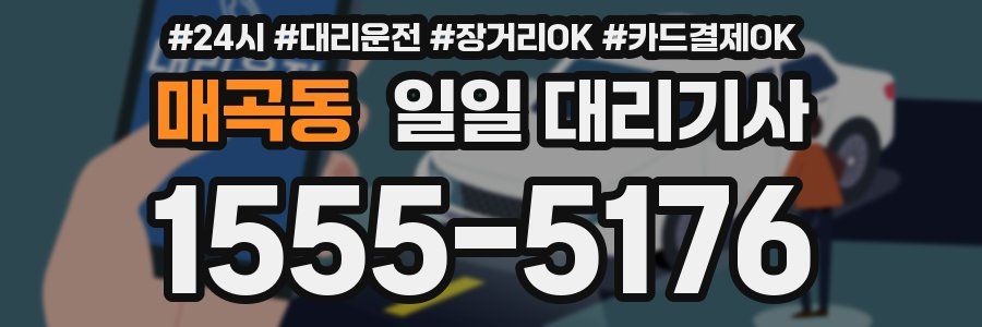 매곡동 일일 대리기사