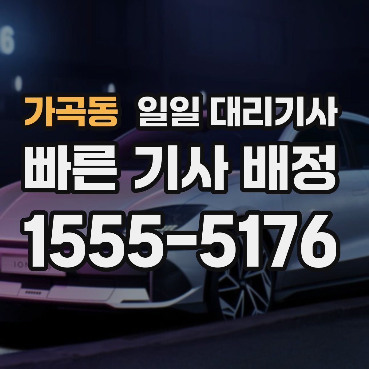 가곡동 일일 대리기사
