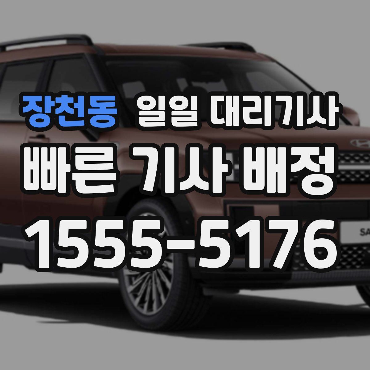 장천동 일일 대리기사