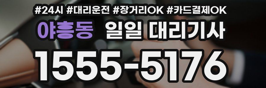 야흥동 일일 대리기사