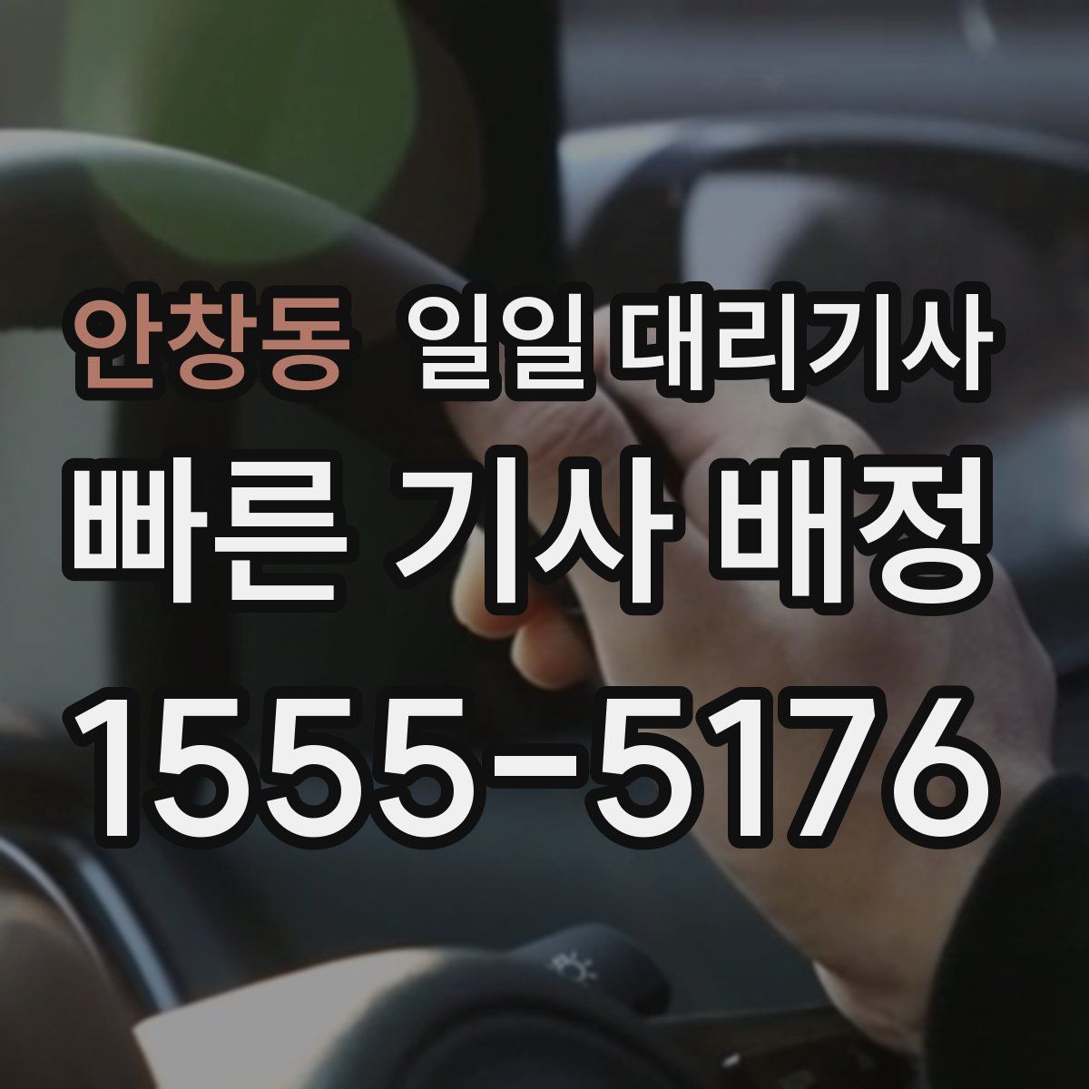 안창동 일일 대리기사