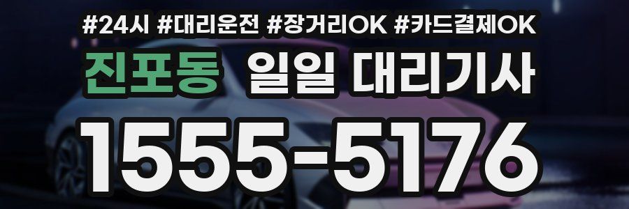 진포동 일일 대리기사