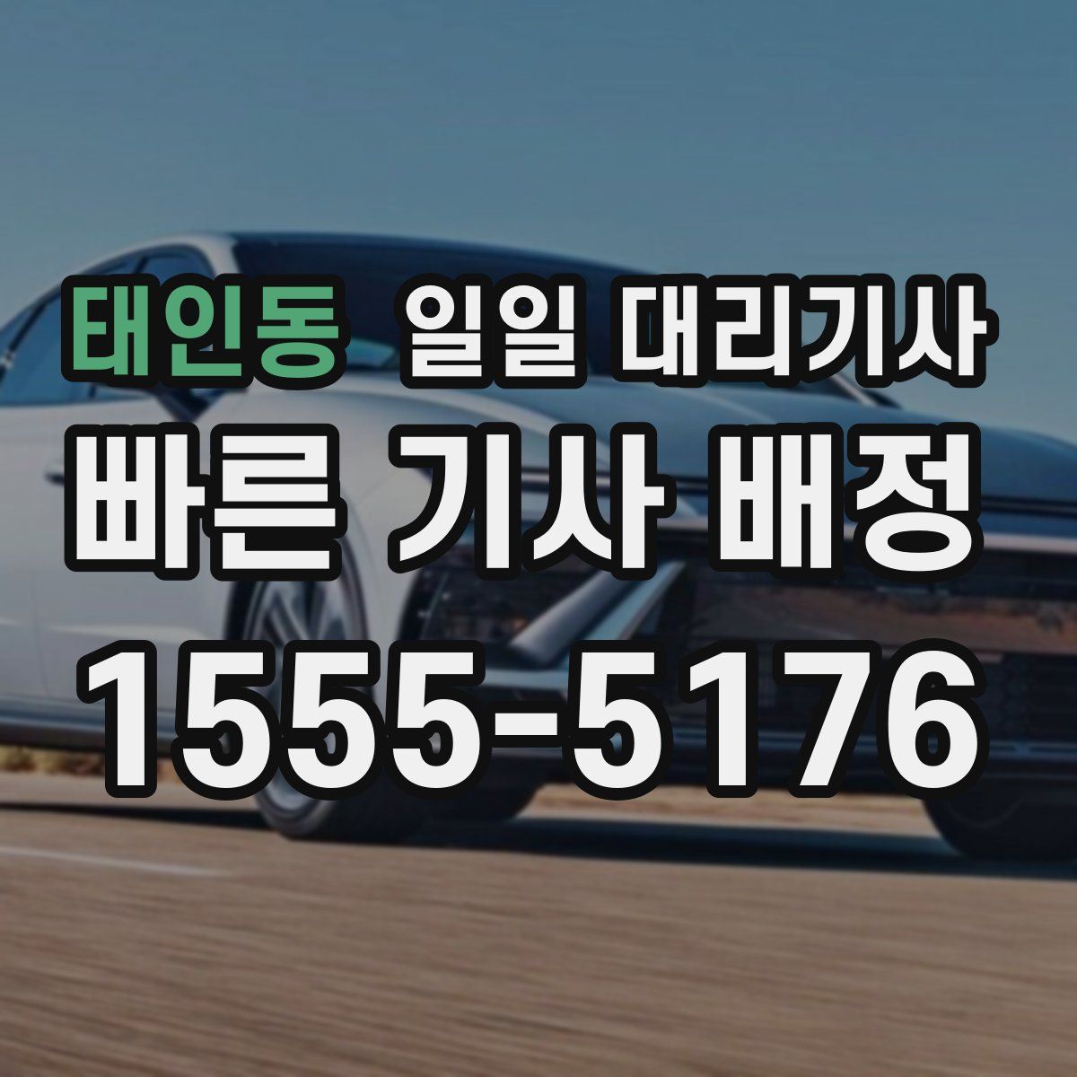태인동 일일 대리기사