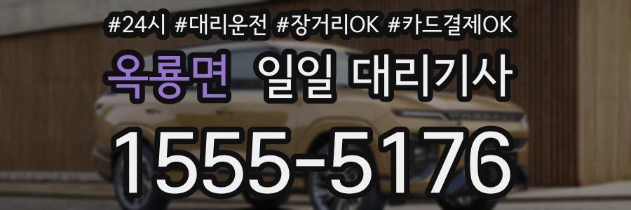 옥룡면 일일 대리기사
