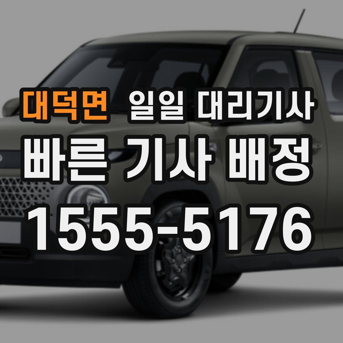 대덕면 일일 대리기사