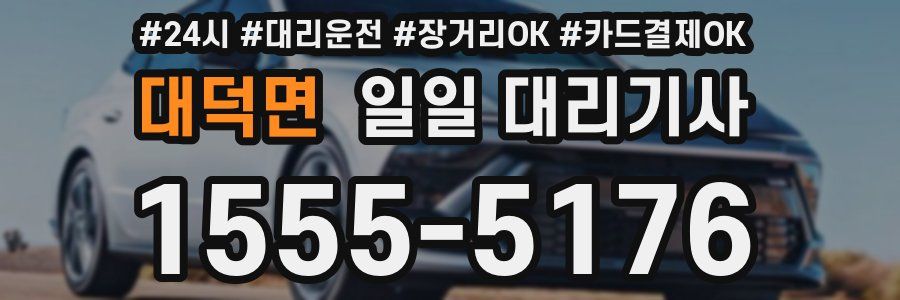 대덕면 일일 대리기사