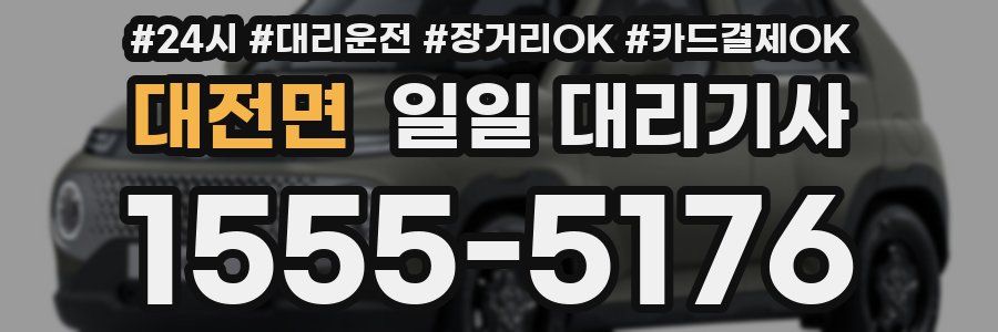 대전면 일일 대리기사