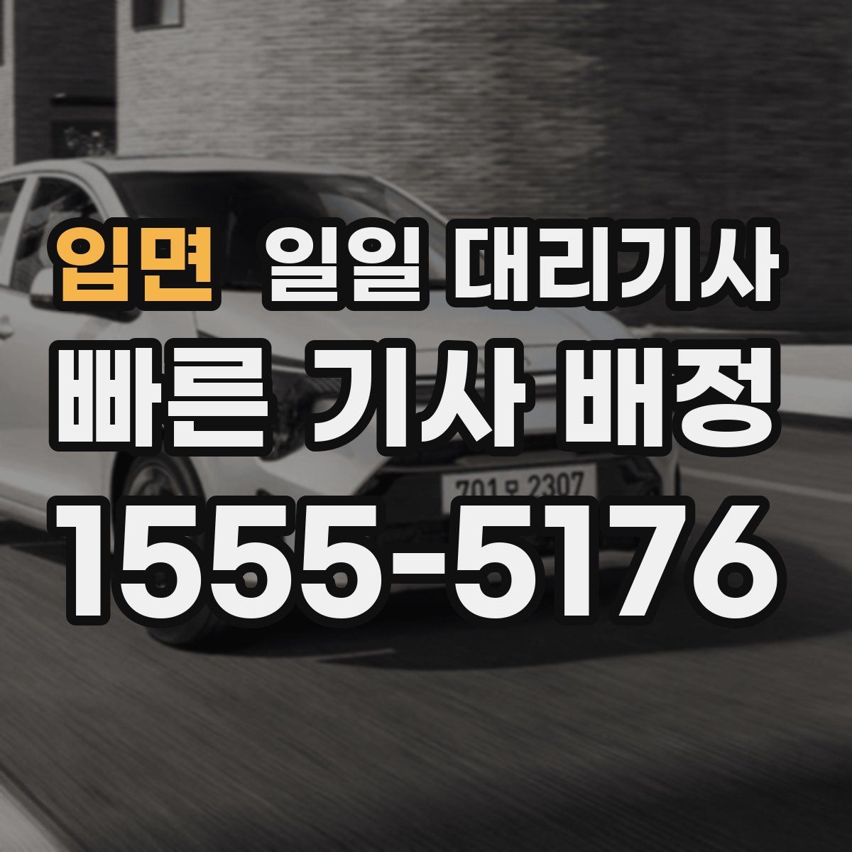 입면 일일 대리기사