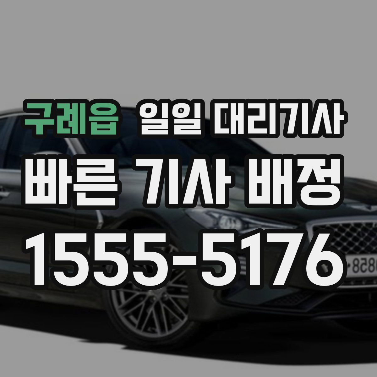 구례읍 일일 대리기사