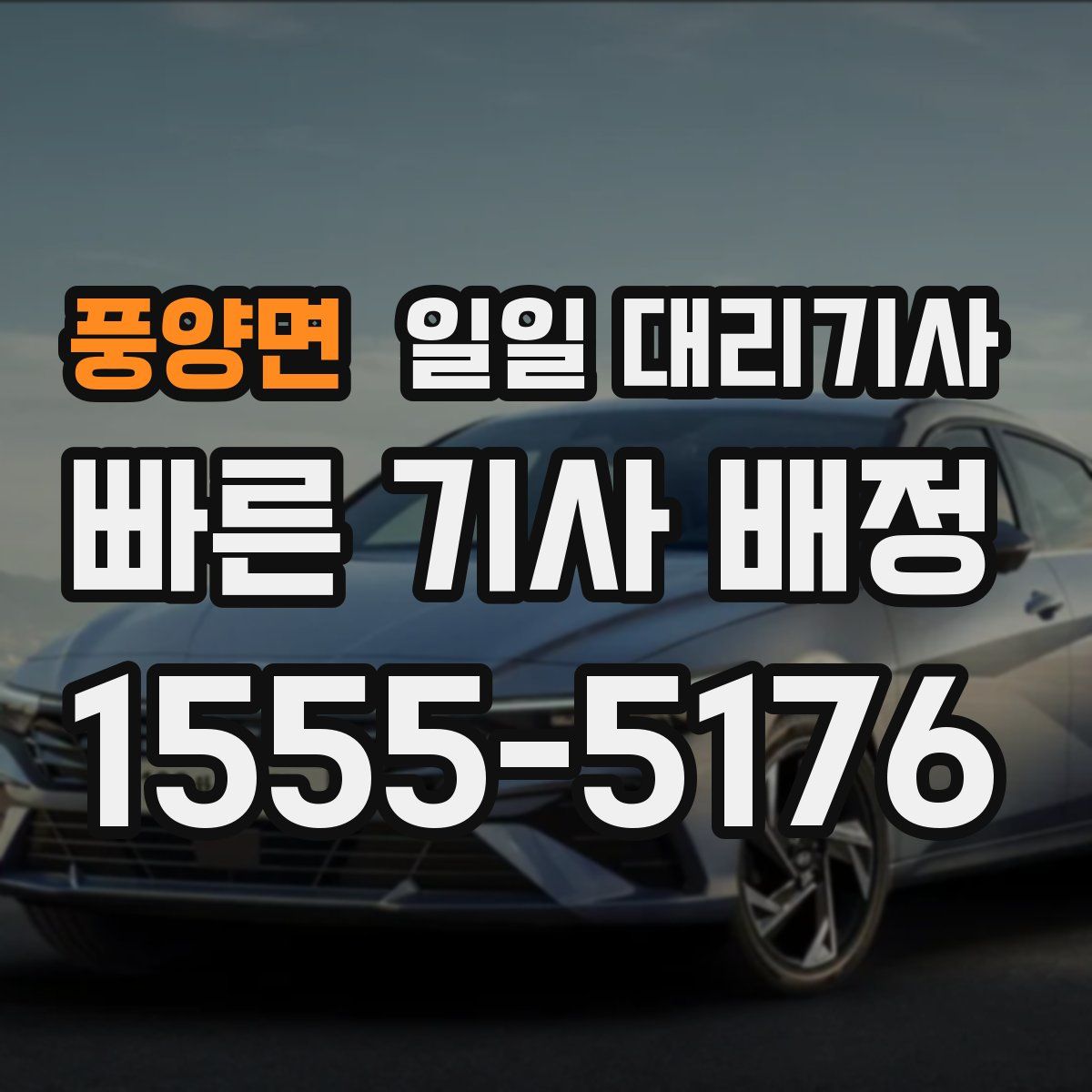 풍양면 일일 대리기사