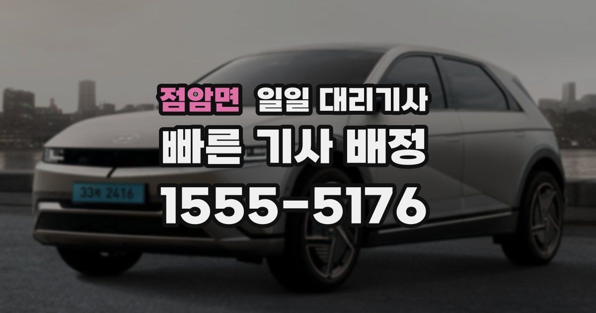 점암면 일일 대리기사