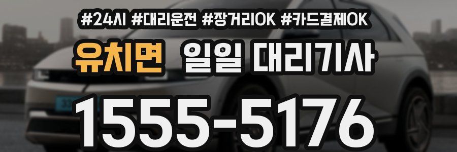 유치면 일일 대리기사