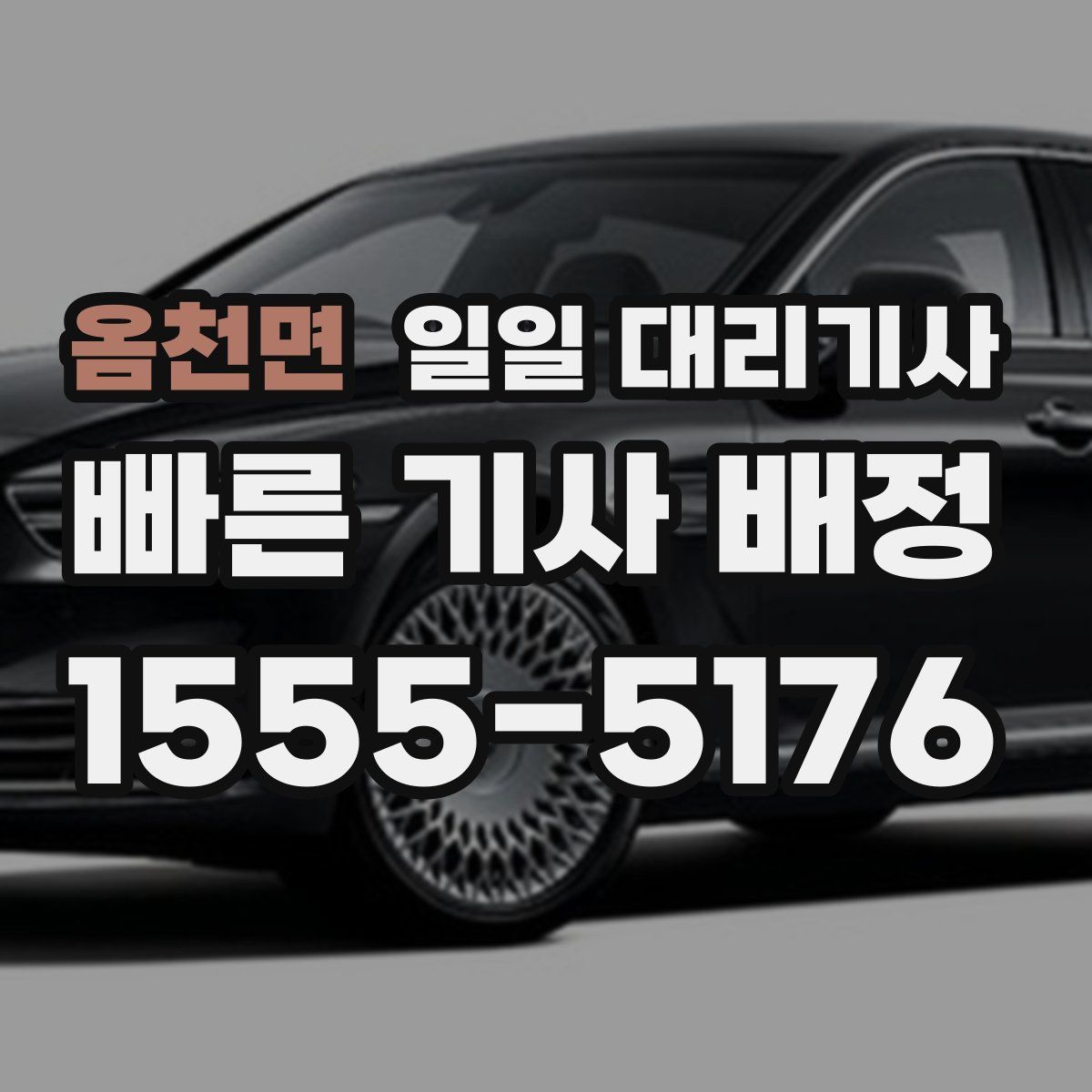 옴천면 일일 대리기사
