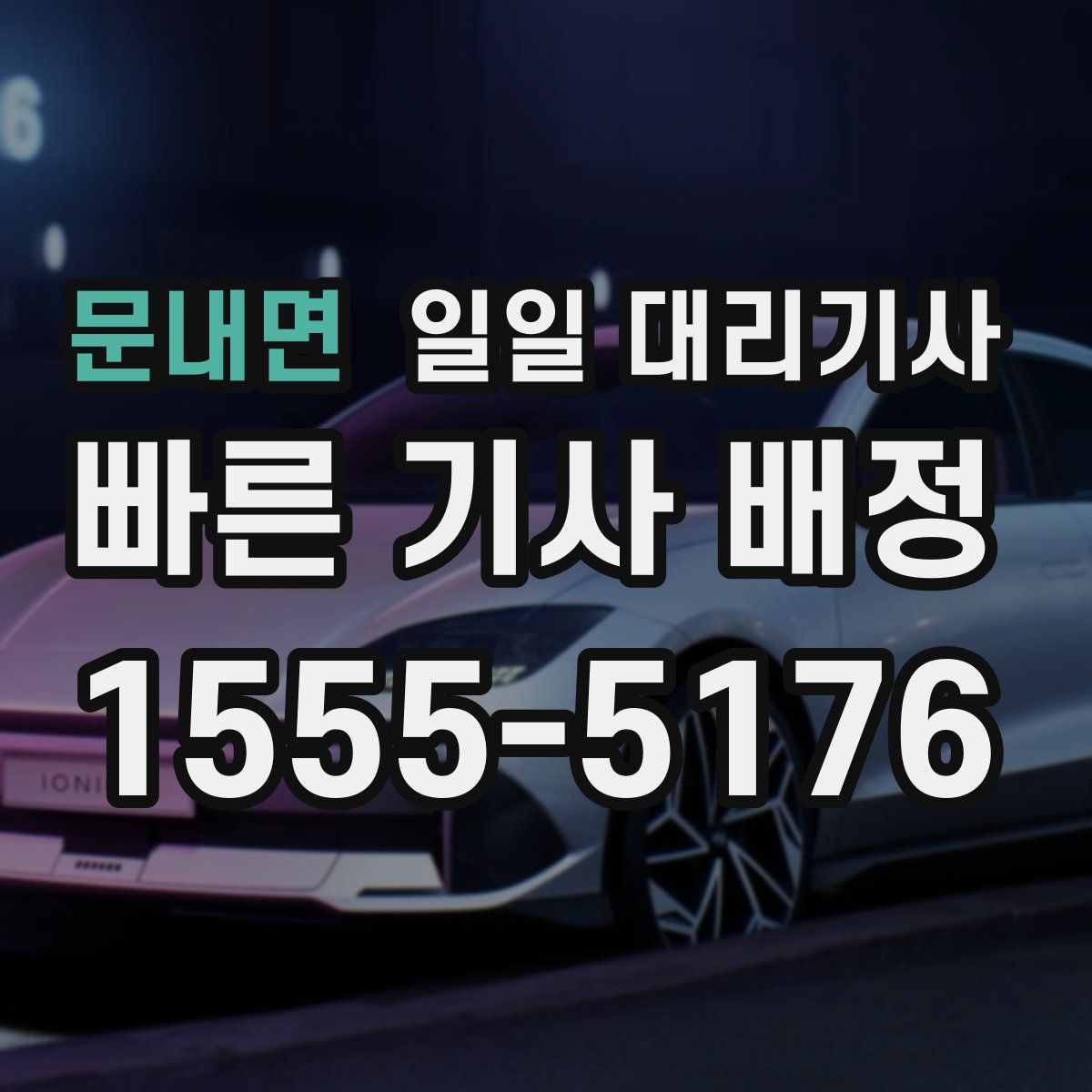 문내면 일일 대리기사