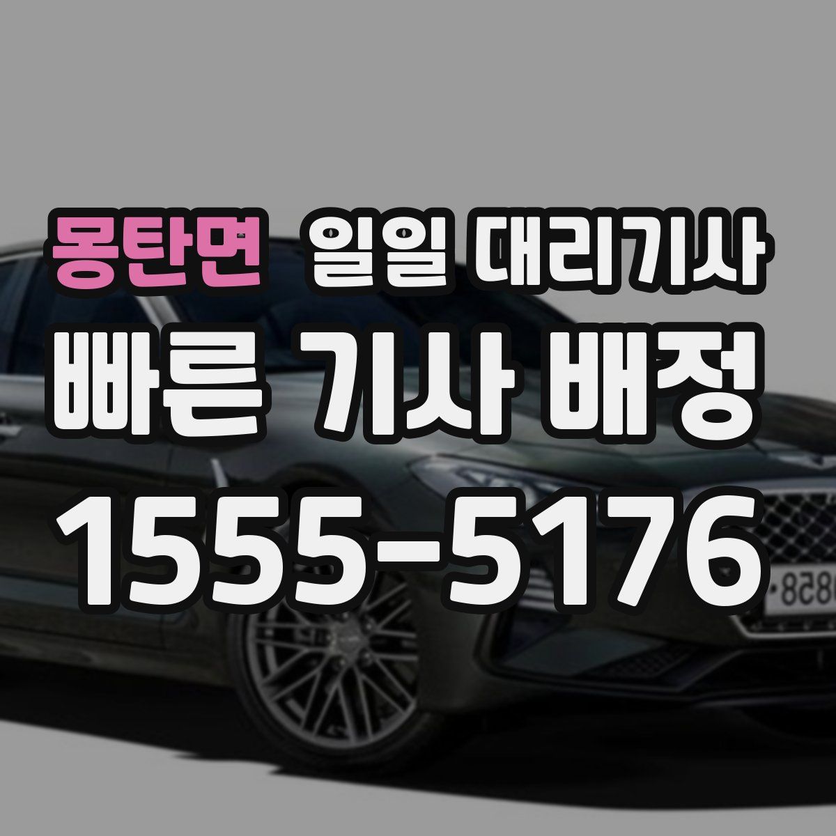 몽탄면 일일 대리기사