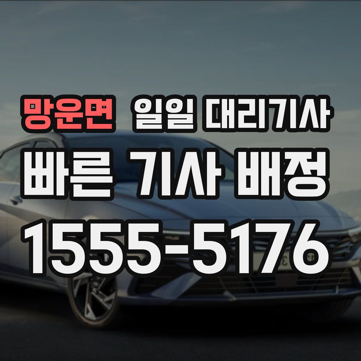 망운면 일일 대리기사