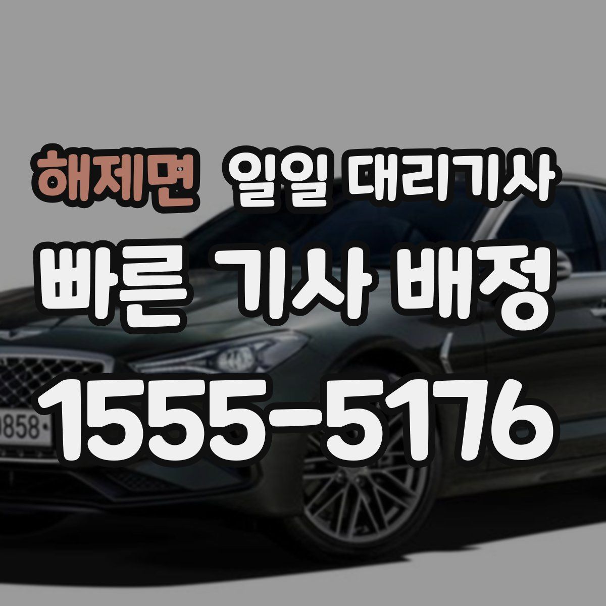 해제면 일일 대리기사