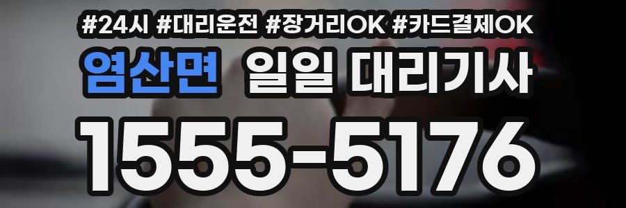 염산면 일일 대리기사