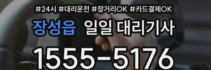 장성읍 일일 대리기사