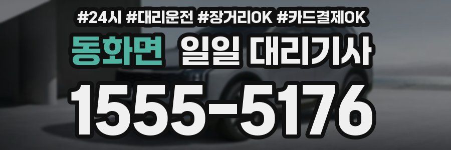 동화면 일일 대리기사