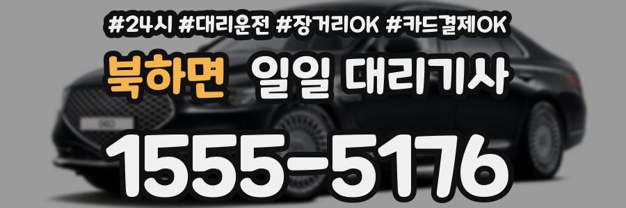 북하면 일일 대리기사