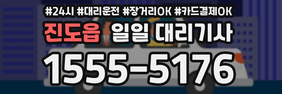 진도읍 일일 대리기사
