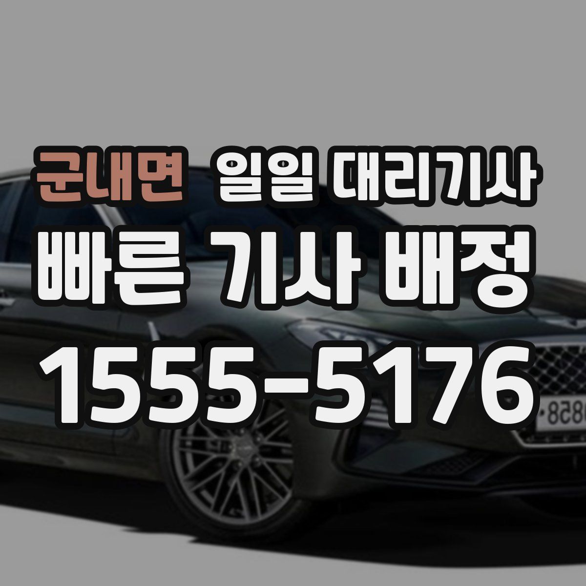 군내면 일일 대리기사