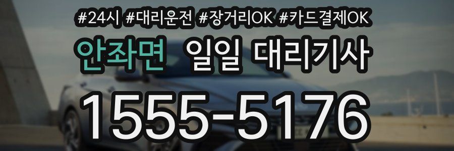 안좌면 일일 대리기사