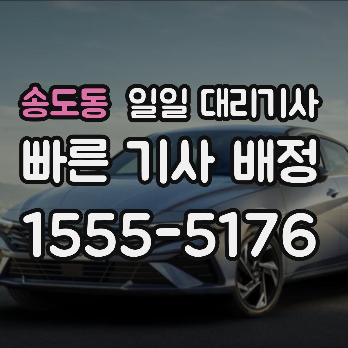 송도동 일일 대리기사