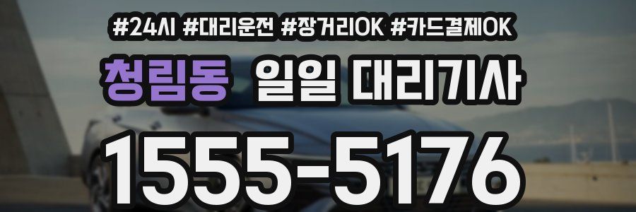 청림동 일일 대리기사
