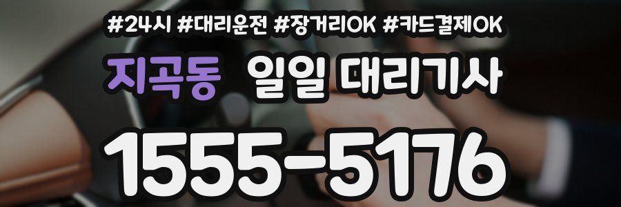 지곡동 일일 대리기사