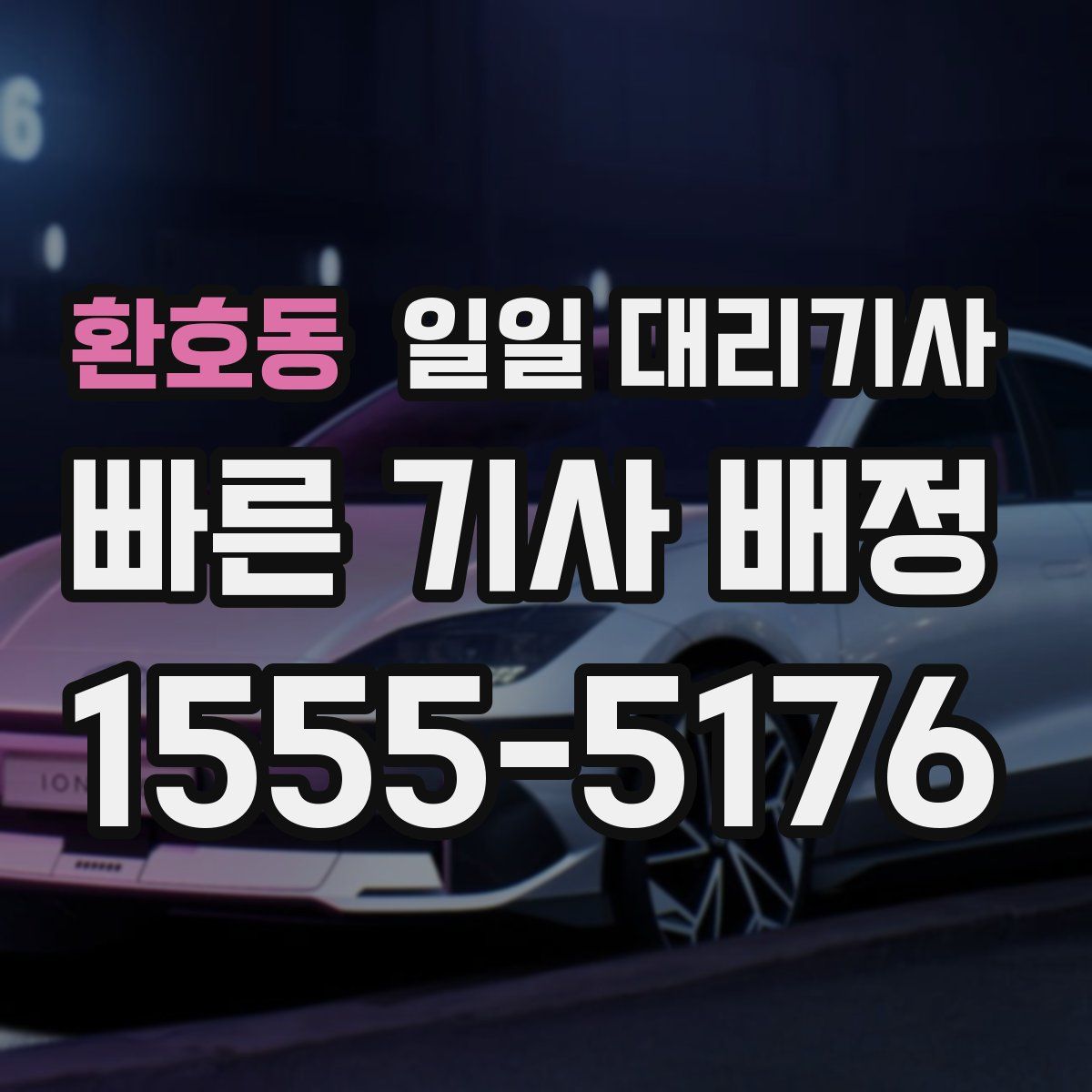 환호동 일일 대리기사