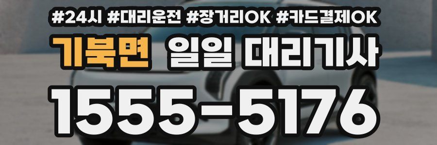 기북면 일일 대리기사