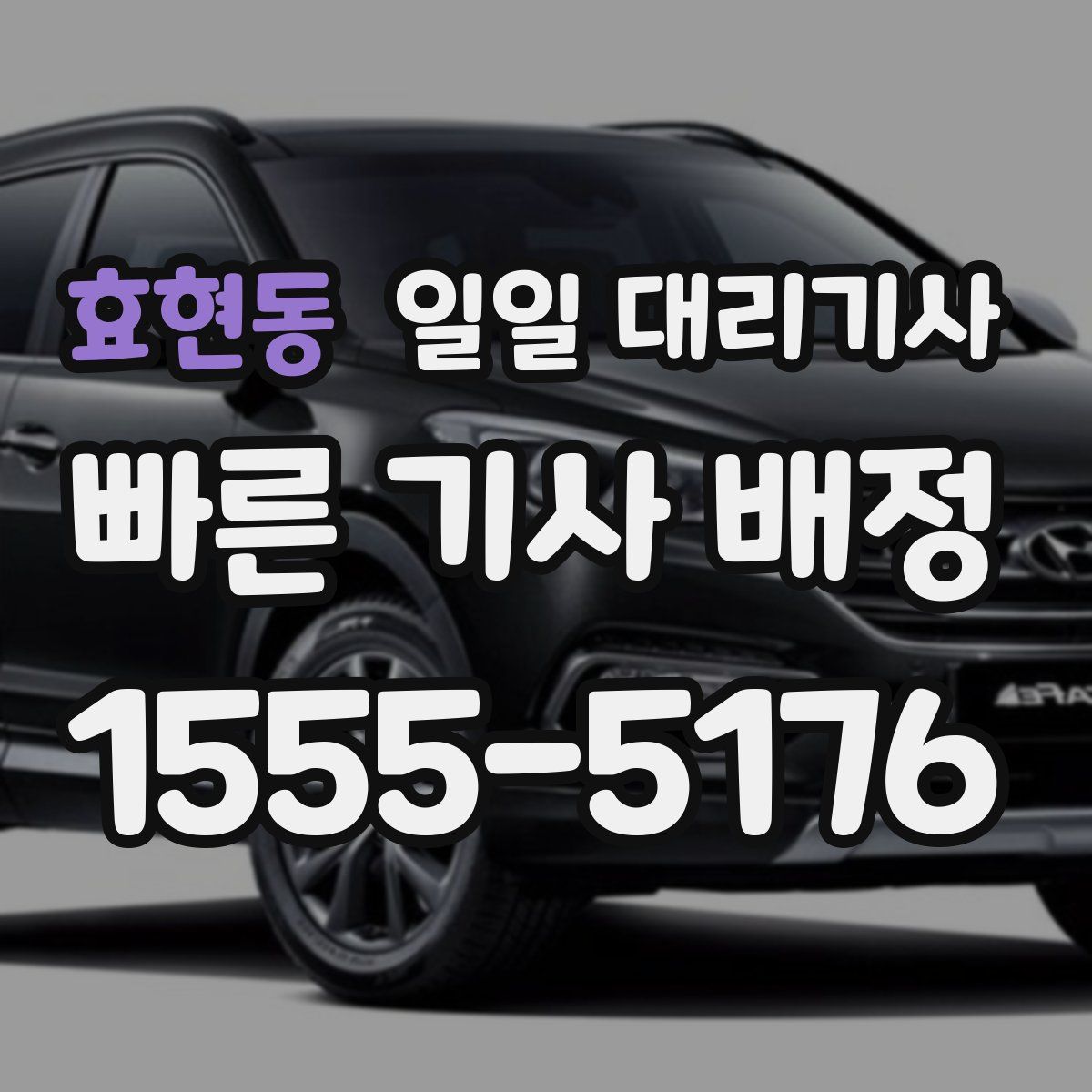 효현동 일일 대리기사