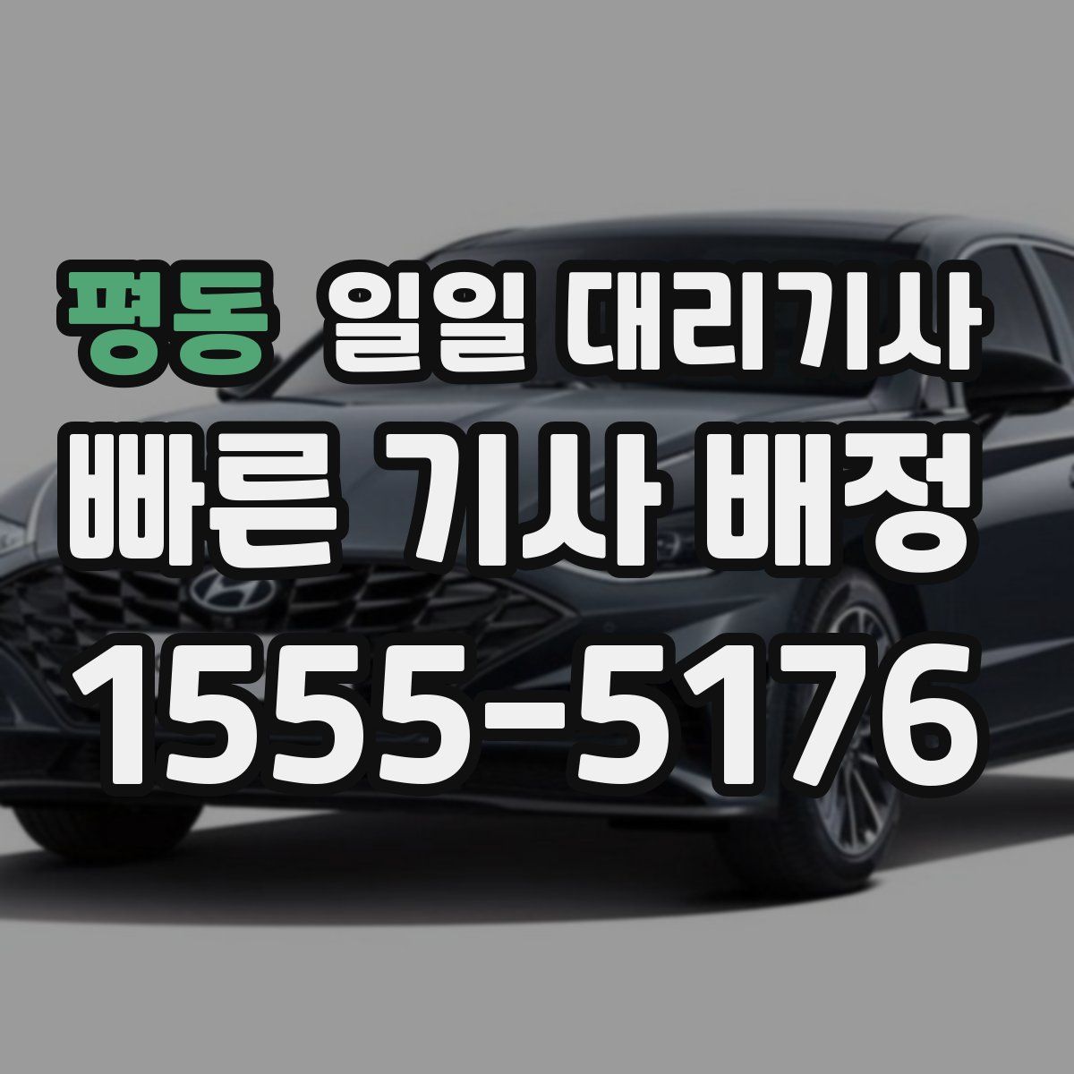 평동 일일 대리기사