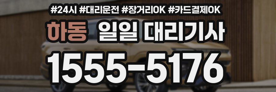 하동 일일 대리기사