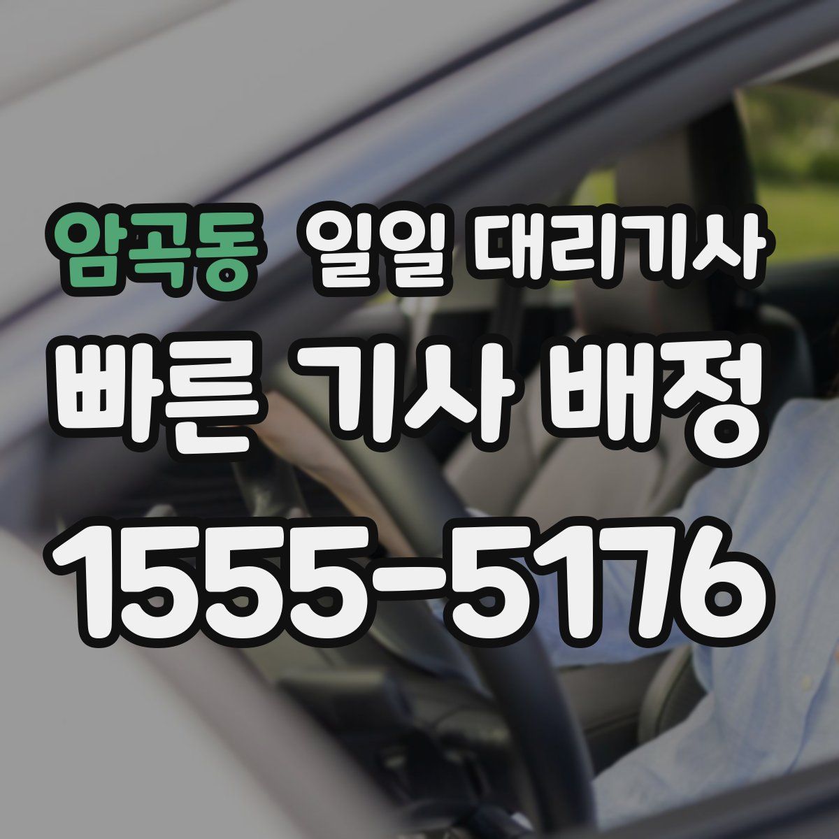 암곡동 일일 대리기사