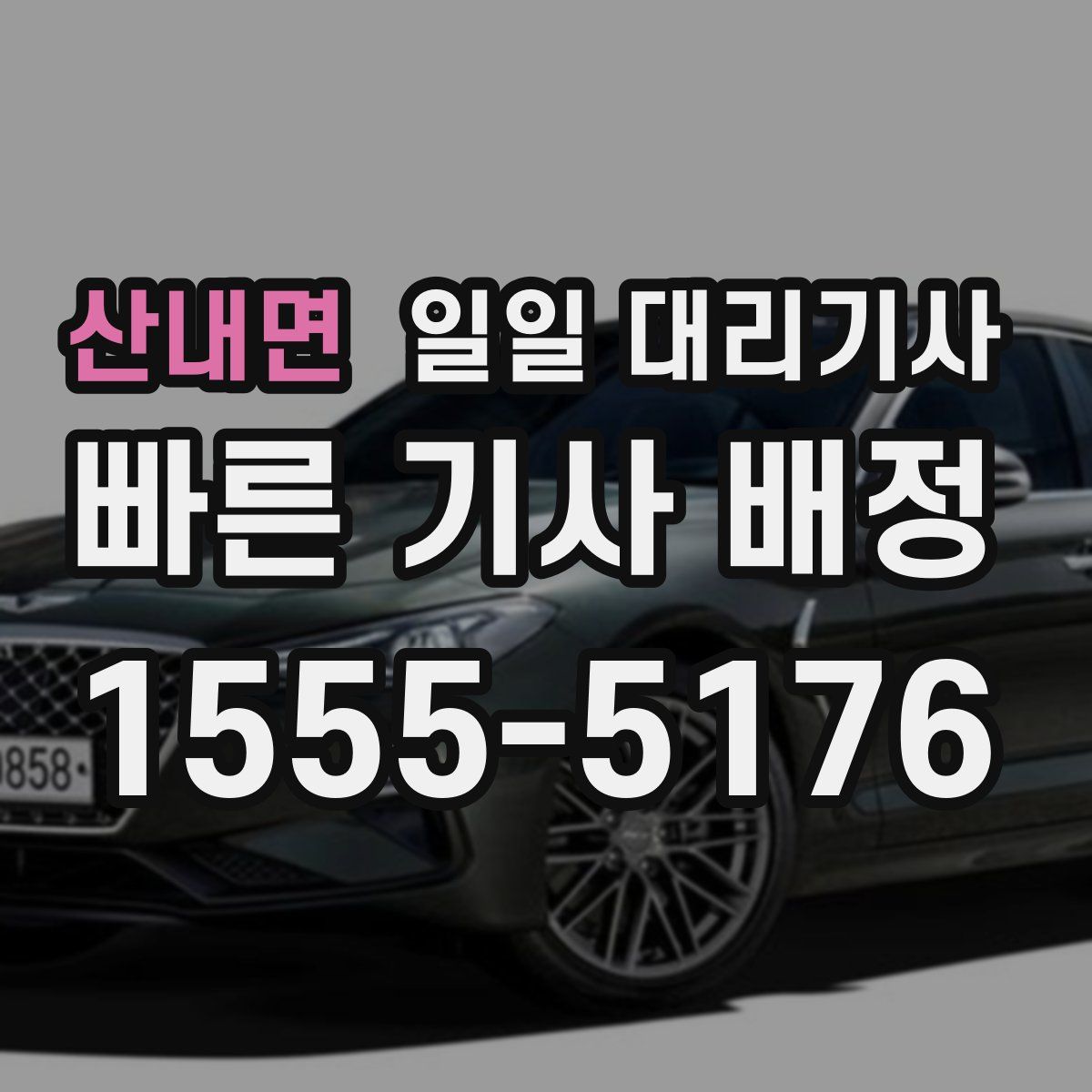 산내면 일일 대리기사