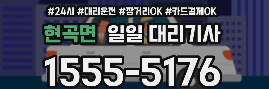 현곡면 일일 대리기사