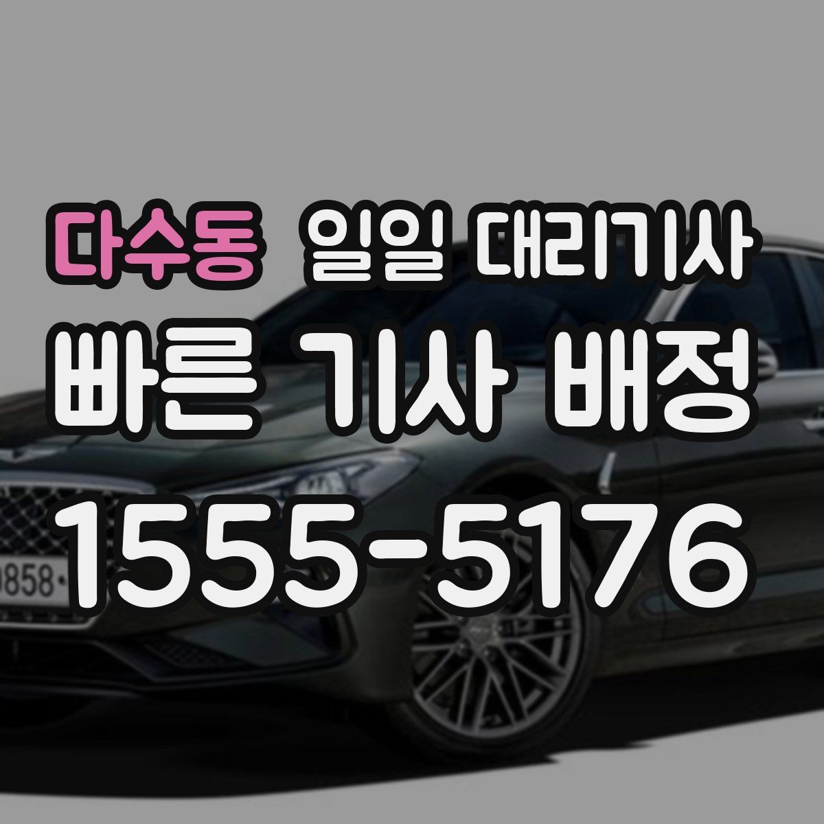 다수동 일일 대리기사