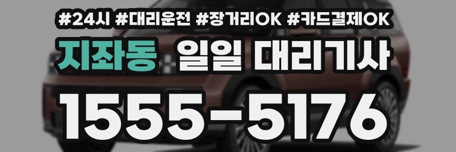 지좌동 일일 대리기사