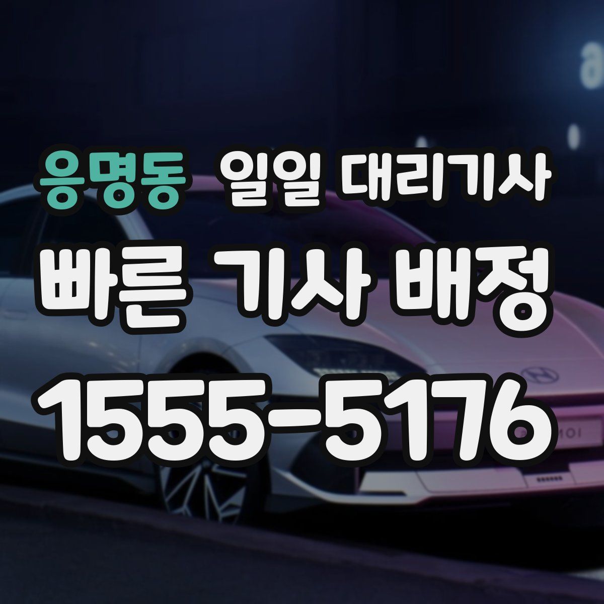 응명동 일일 대리기사
